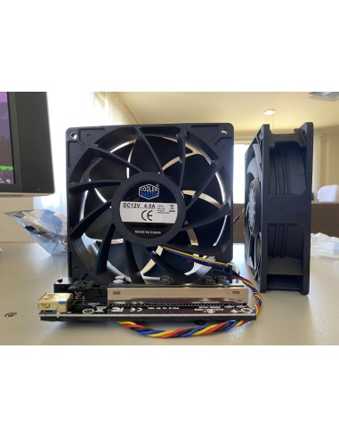 Cooler Master, 14cm 12V 4.0A Cooling Fan 6450RPM Alto Poder de Flujo de Aire (Ventilador RIG)