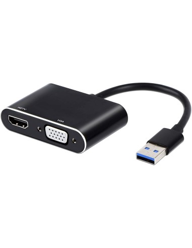 Adaptador USB a HDMI VGA